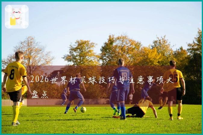 2026世界杯买球技巧与注意事项大盘点